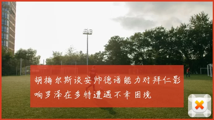 胡梅尔斯谈安帅德语能力对拜仁影响罗泽在多特遭遇不幸困境